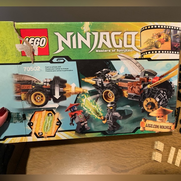 Ninjago Lego Cole’s Earth Driller, 70502, Opened Box, Missing Figure - Picture 2 of 12